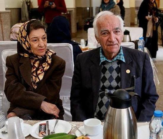 عکس مادر بیژن بنفشه خواه