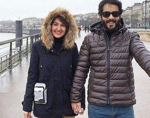 عکس ساعد سهیلی با دوست دخترش