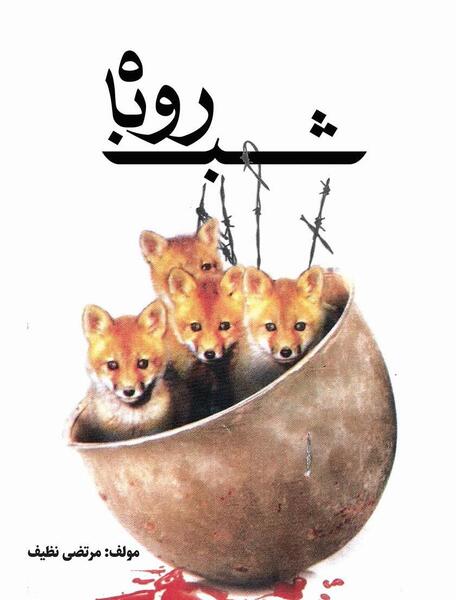عکس روباه در شب