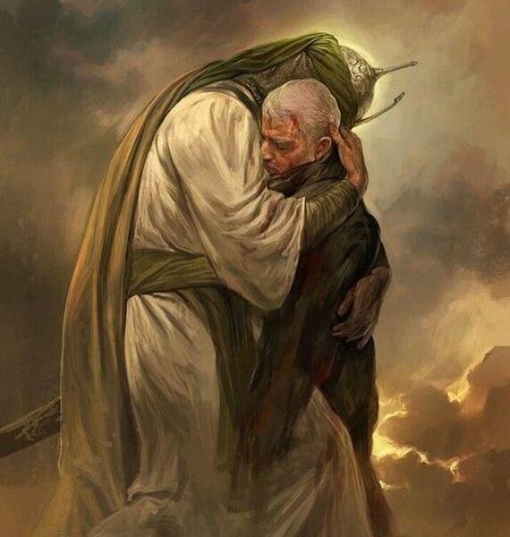 عکس سردار سلیمانی نقاش