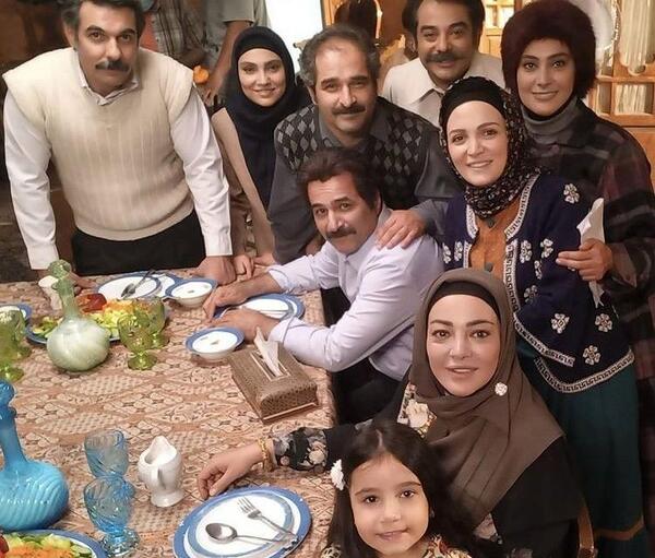 عکس سام قریبیان درسریال کلبه ای در مه