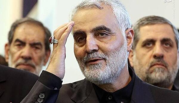 عکس حاج قاسم سلیمانی روز پدر