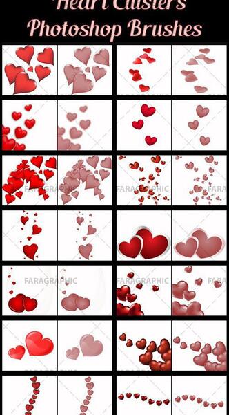 عکس فتوشاپ قلب