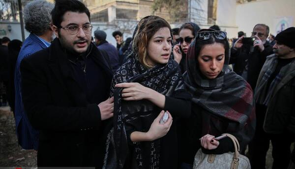 جنازه عکس حسن جوهرچی در غسالخانه