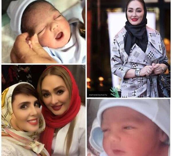 عکس کودکی الهام حمیدی