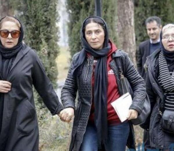 عکس حسین محب اهری و همسر دومش