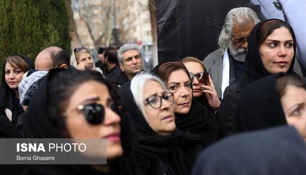 عکس حسین محب اهری و همسر دومش