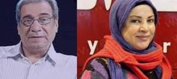 عکس حسین محب اهری و همسر دومش