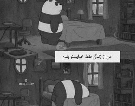 عکس پروفایل عروسکی سیاه سفید