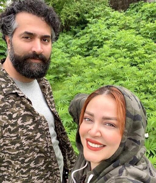 عکس بهاره رهنما شوهرش