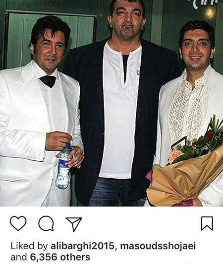 عکس بهرام افشاری و احمد ایراندوست