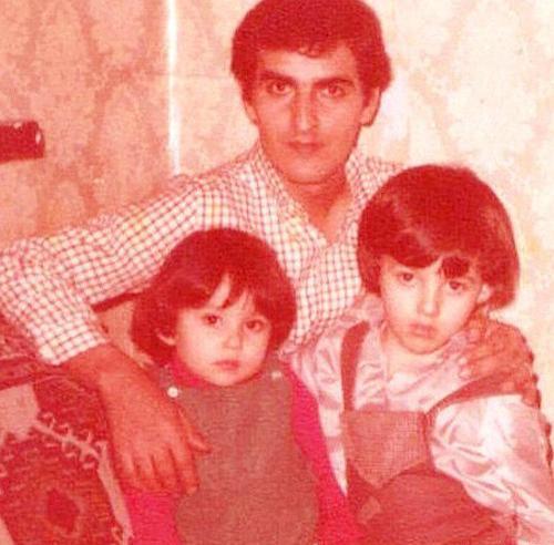 عکس های کودکی پرستو صالحی
