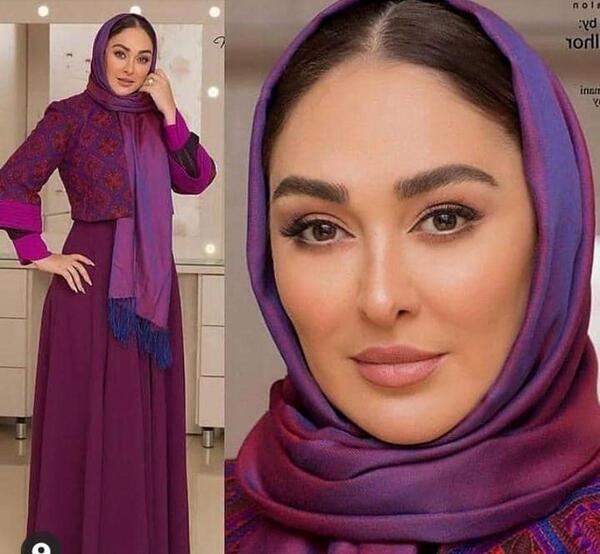 عکس الهام حمیدی با لباس تو خونه ای