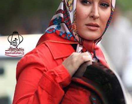 عکس الهام حمیدی با لباس تو خونه ای