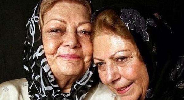 عکس ثریا قاسمی و حمیده خیرآبادی