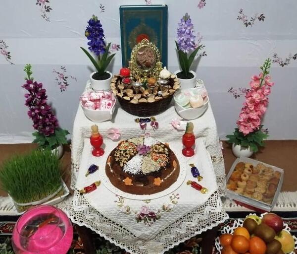 عکس سفره هفت سین شلوغ