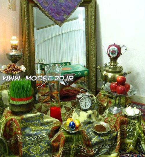 عکس سفره هفت سین شلوغ