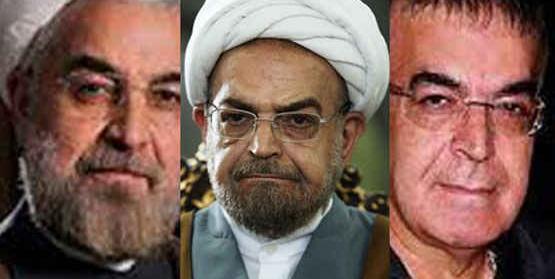 عکس حمید لولایی و روحانی