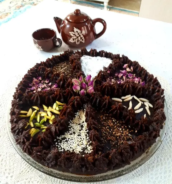 عکس حلوای سیاه اردبیل