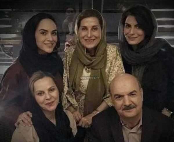 عکس ایرج طهماسب و دخترش