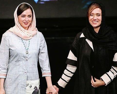 عکس پریناز ایزدیار و همسرش حسین مهری