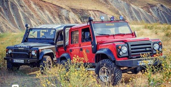 عکس ماشین لندرور پاژن