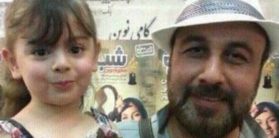 عکس رضا عطاران و فرزندش