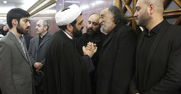عکس های مراسم ختم انوشیروان ارجمند