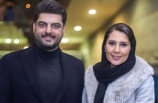 عکس سام درخشانی و همسرش و فرزندانش