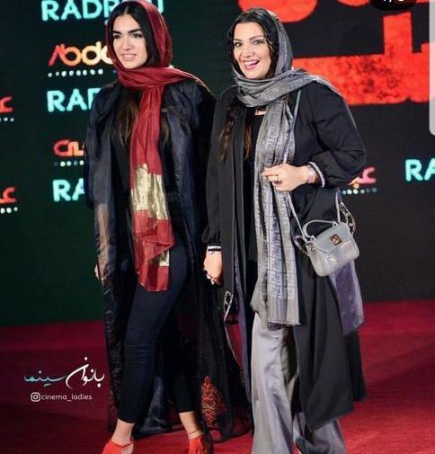 عکس الهام پاوه نژاد و مادرش