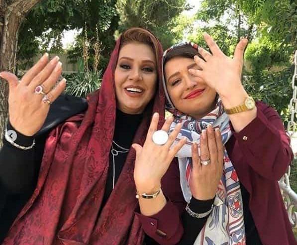 عکس ساره بیات و نسرین مقانلو