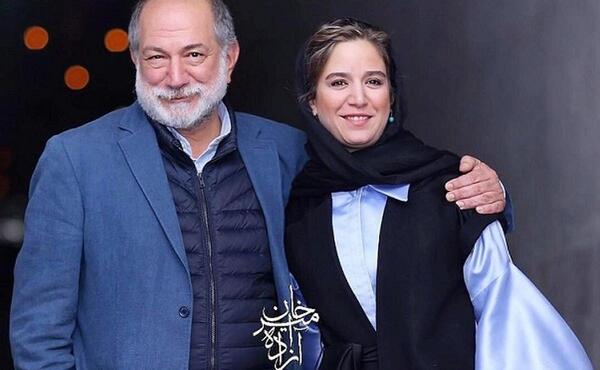 عکس آتیلا پسیانی با مادرش