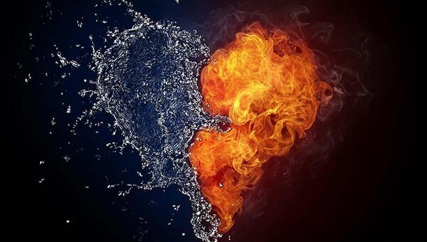 عکس تصویر زمینه آتش