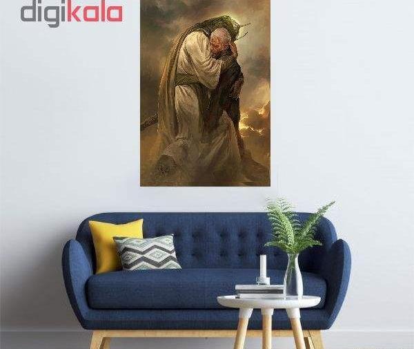 عکس قاسم سلیمانی امام حسین
