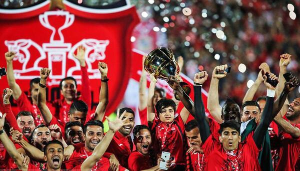 بهترین عکس قهرمانی پرسپولیس