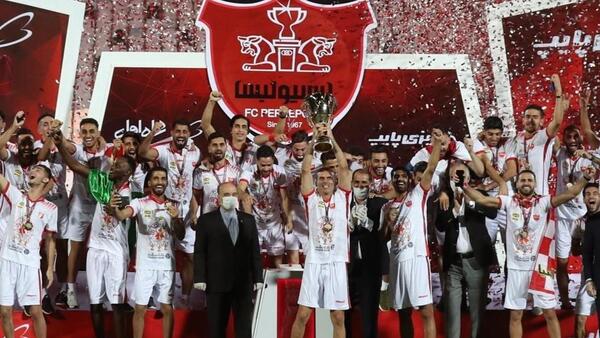 بهترین عکس قهرمانی پرسپولیس