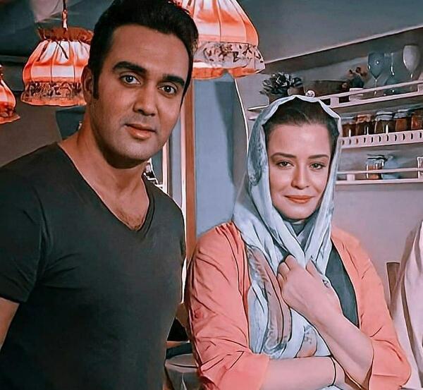 عکس پوریا پورسرخ و مهراوه شریفی