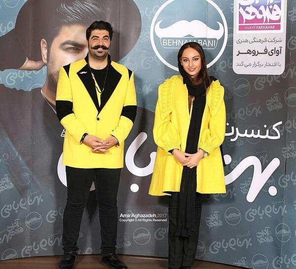 عکس ترلان پروانه در کنسرت بهنام بانی