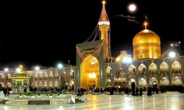 عکس حرم خالی امام رضا
