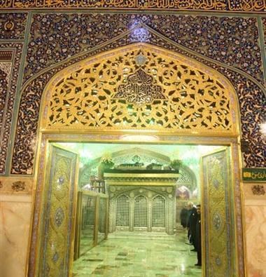 عکس حرم خالی امام رضا