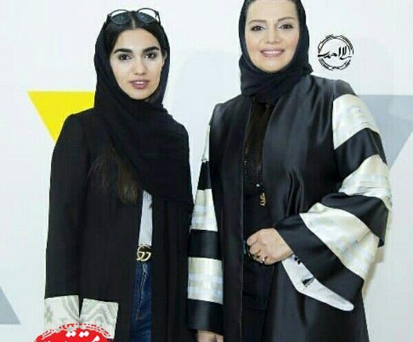 عکس الهام پاوه نژاد و دخترش