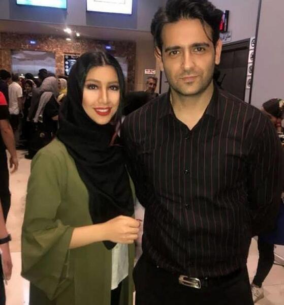 عکس لادن مستوفی امیرحسین آرمان