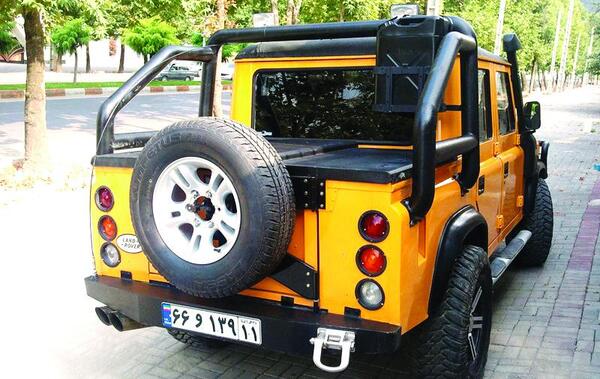 عکس پاژن اسپرت شده