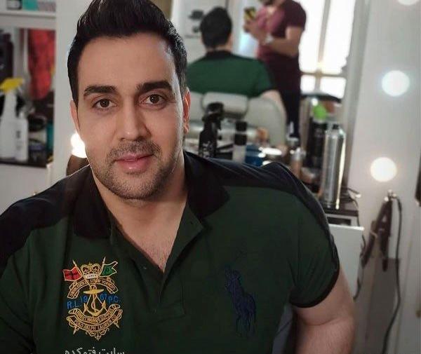 عکس پوریا پورسرخ و پدرش
