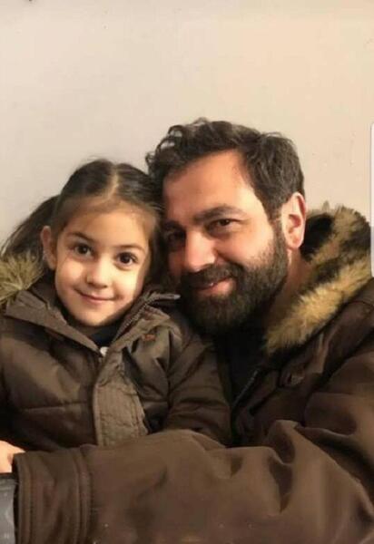 عکس زن و بچه آرش مجیدی