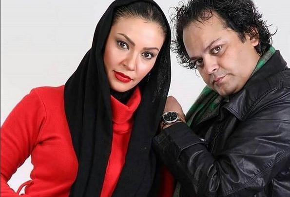 عکس زیبا بروفه در مراسم همسرش