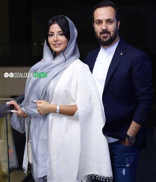 جدیدترین عکس احمد مهرانفر و همسرش