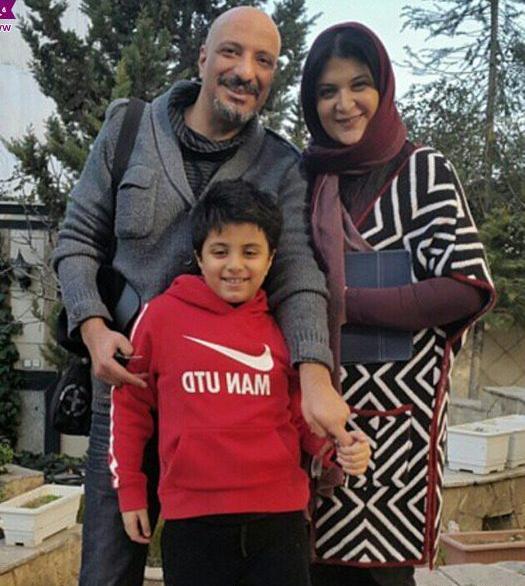 عکس امیر جعفری با خانمش