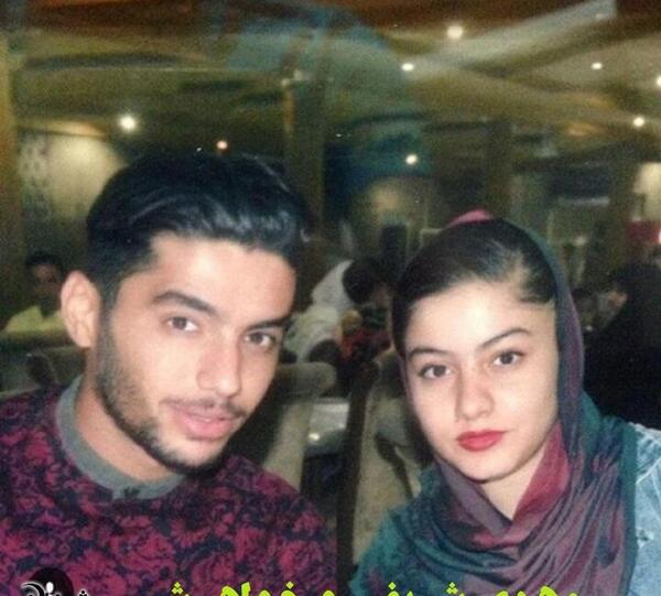 عکس دوست دختر صادق محرمی