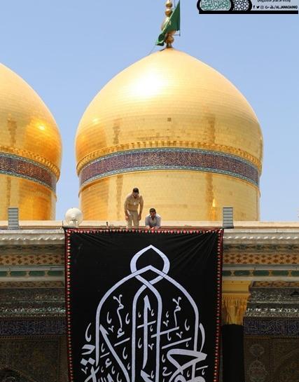 عکس حرم کاظمین به مناسبت شهادت ایشان
